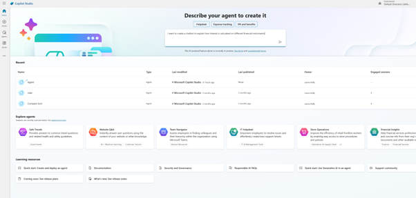 Entering basic instructions